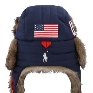 Beijing 2022 Winter Olympics Ralph Lauren team USA official trapper hat